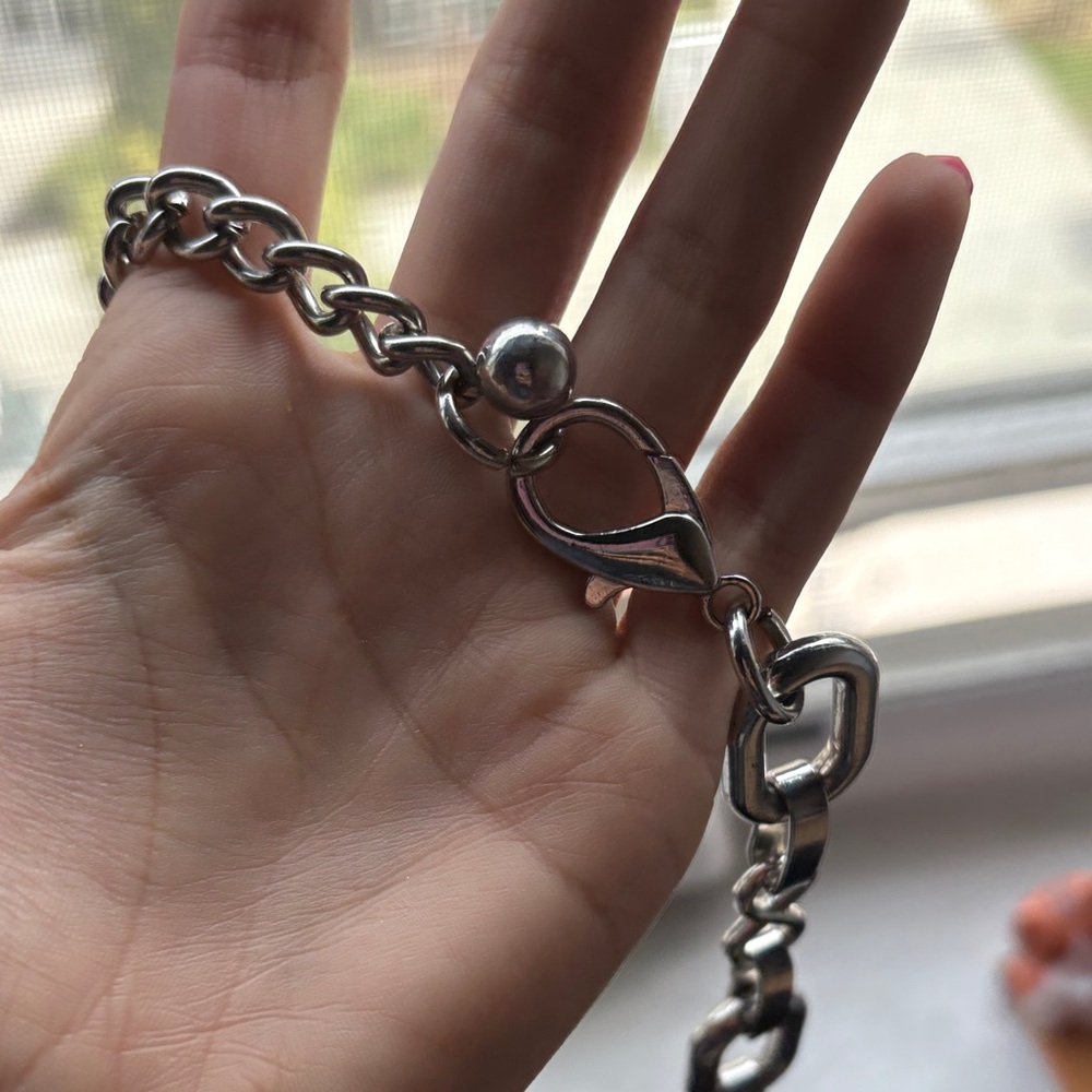 Heavy Silver Chain Belt/Wallet-Purse Convertor - Picture 2 of 2